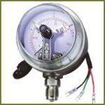 Pressure Gauge with Electrical Switches Tekland