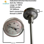 Industrial Bimetal Thermometers
